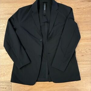 Lululemon New Venture Button-Front Black Blazer
